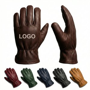 Heavy-Duty Driver Safety Gloves with Elasticized Wrist