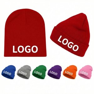 Classic Cuffed Knit Winter Beanie - Insulated Thermal Performance Hat